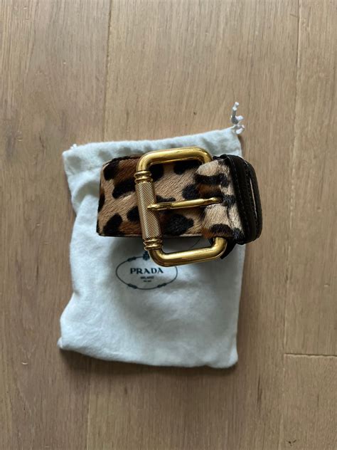 prada leopard belt|prada belt size chart.